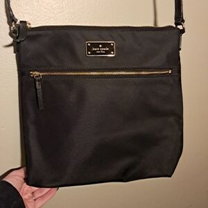 Kate Spade Black Nylon Crossbody Bag
